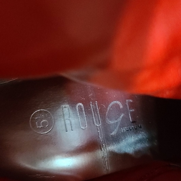 Rouge Helium virus 20 booties size 5 1/2 - Picture 11 of 12